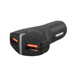 Perfect Choice Cargador para Auto PC-240778, 12V, 2 Puertos USB 2.0, Negro Perfect Choice Cargador para Auto PC-240778, 12V, 2 Puertos USB 2.0, Negro
